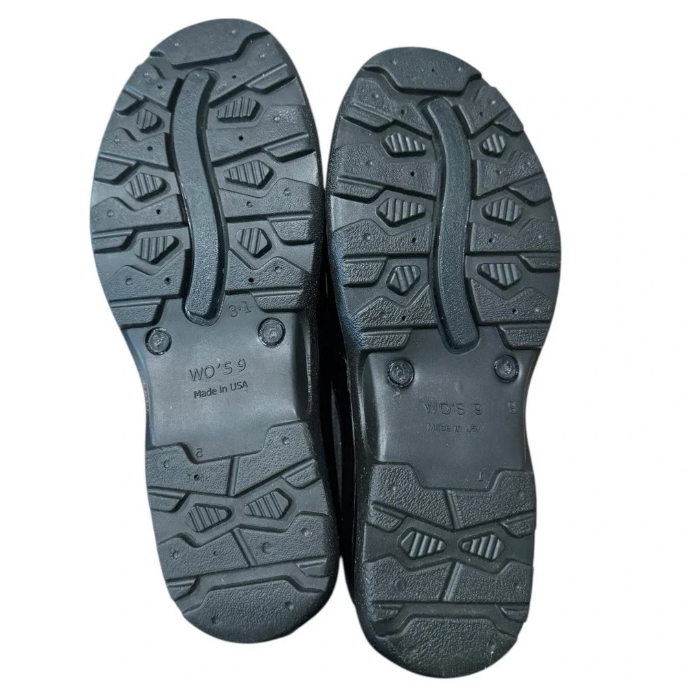 Sloggers Shoes Womens 9 Black Waterproof Slip-on Rain Garden Snow Comfort
